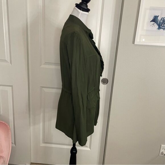 Maurices Green Lightweight Utility Jacket size Medium - Picture 4 of 10